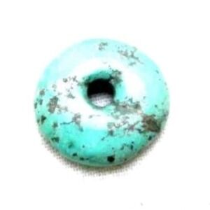 large 20mm blue turquoise gemstone bead